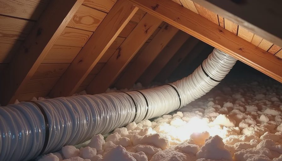 Disconnected ductwork in attic causing temperature imbalance