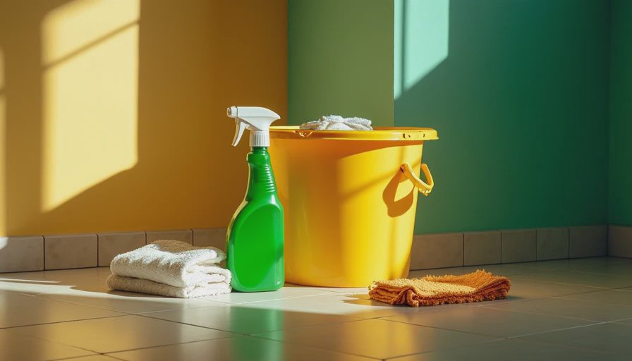 Visual context for make ready cleaning checklist