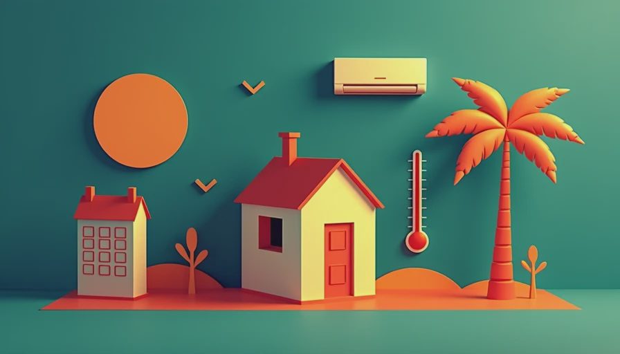 Visual context for average life of air conditioner in florida