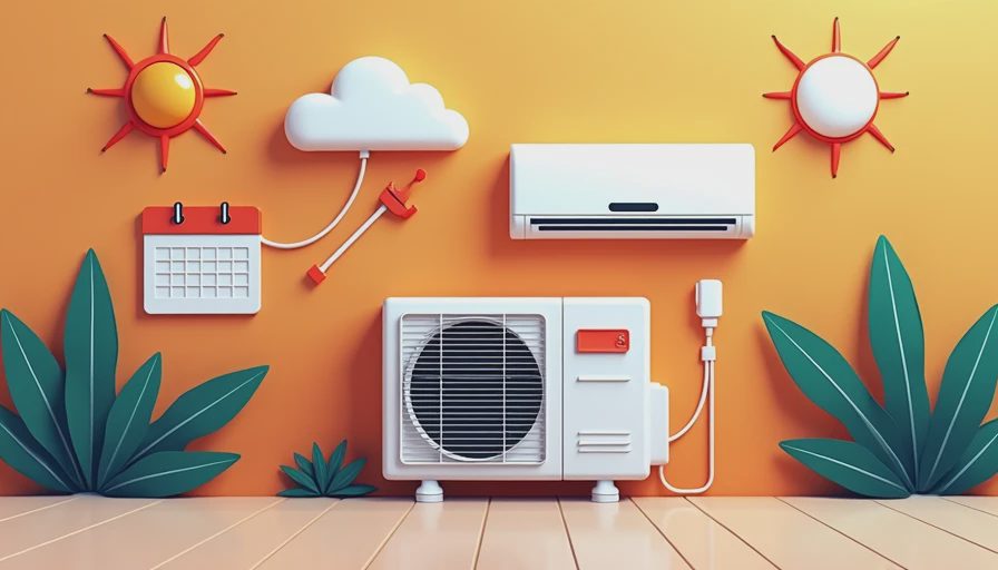 Visual context for how long do ac units last in florida