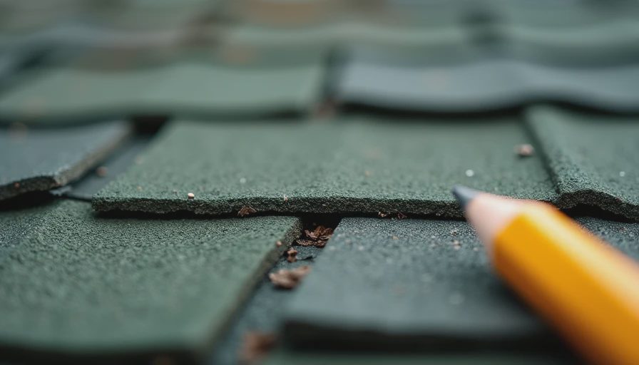 Visual context for shingle roof lifespan