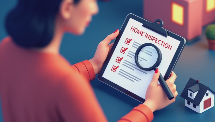 Visual context for free house inspection