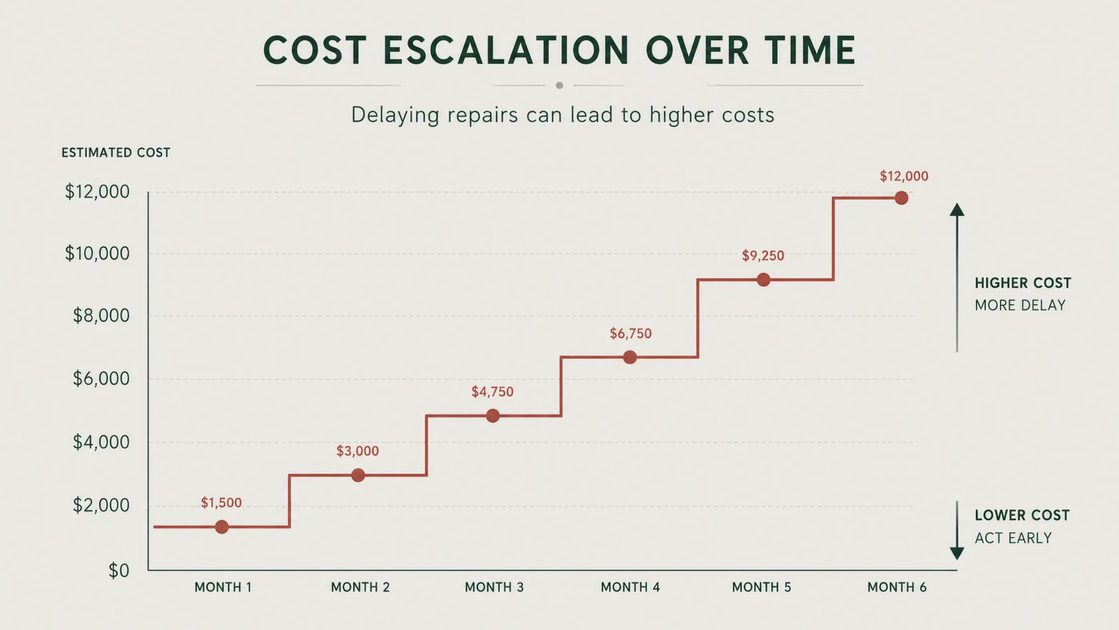 cost escalation over time cost escalation over time